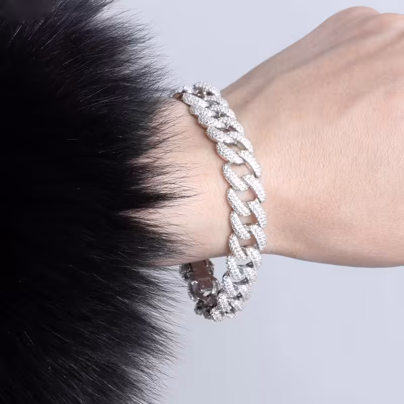 دستبند نقره زنانه مدل AMT-D033