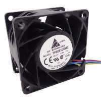 جت فن بلبرینگی 12V-168A سایز 6x6x38 مارک DELTA مدل TFB0612GHE