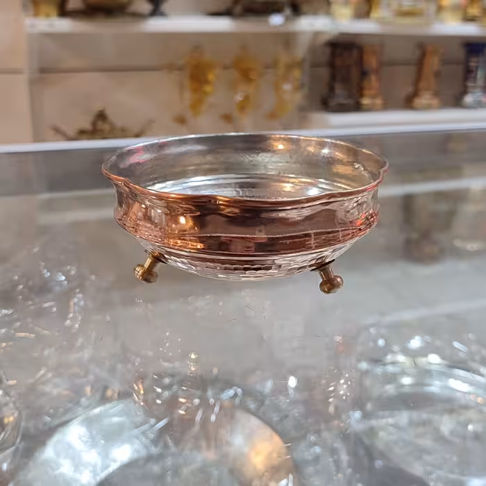 کاسه پذیرایی و هفت سین  مسی