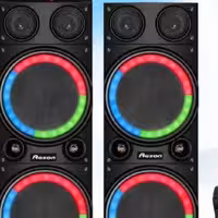 باند خانگی رکسون  4ووفر 10 اینچ چراغ دار