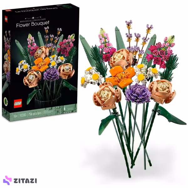 لگو سری آیکون مدل Flower Bouquet کد 10280