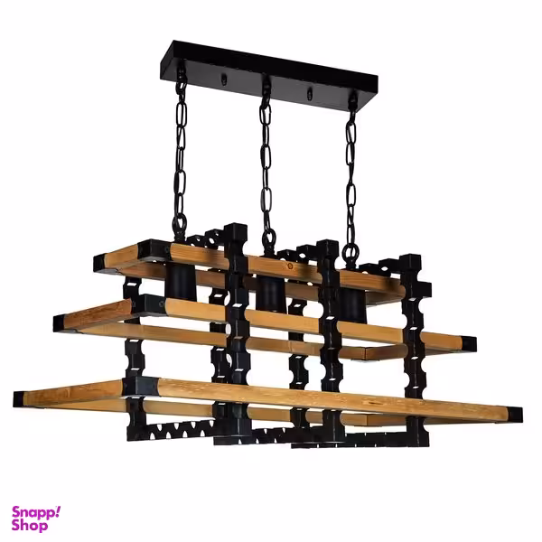 لوستر 3 شعله چشمه نور کد 2226/3BK