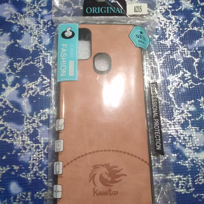 کاور چرمی سامسونگ samsung  a21s