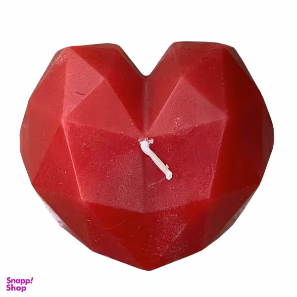 شمع مدل قلب الماسی