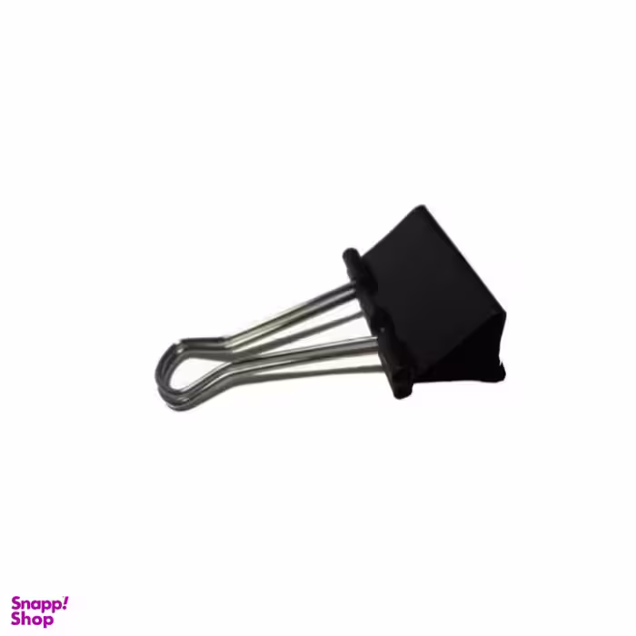 گیره دوبل رنگ مشکی سایز 32 میلی متر