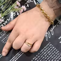 دستبند استیل دوبل