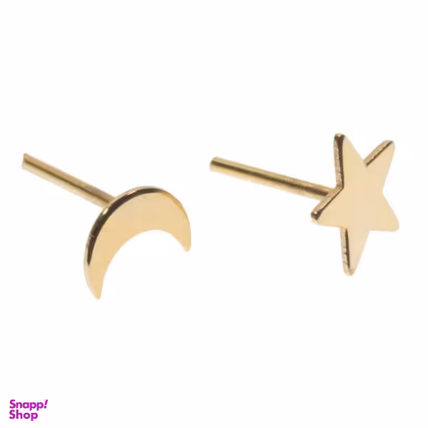 گوشواره طلا 18 عیار شمیم گلد گالری مدل EL77