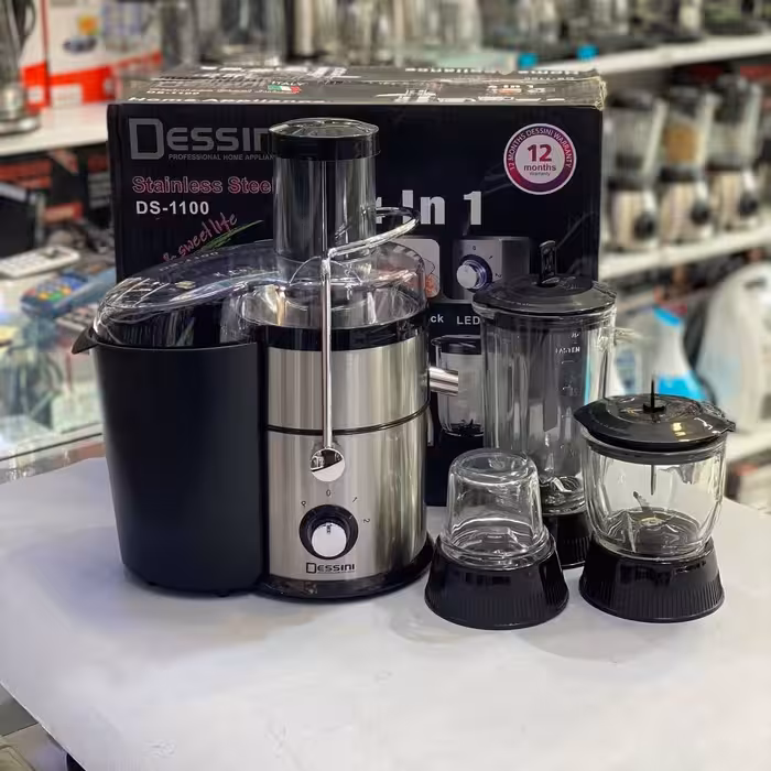 آبمیوه گیری 4کاره دسینی (پس کرایه)