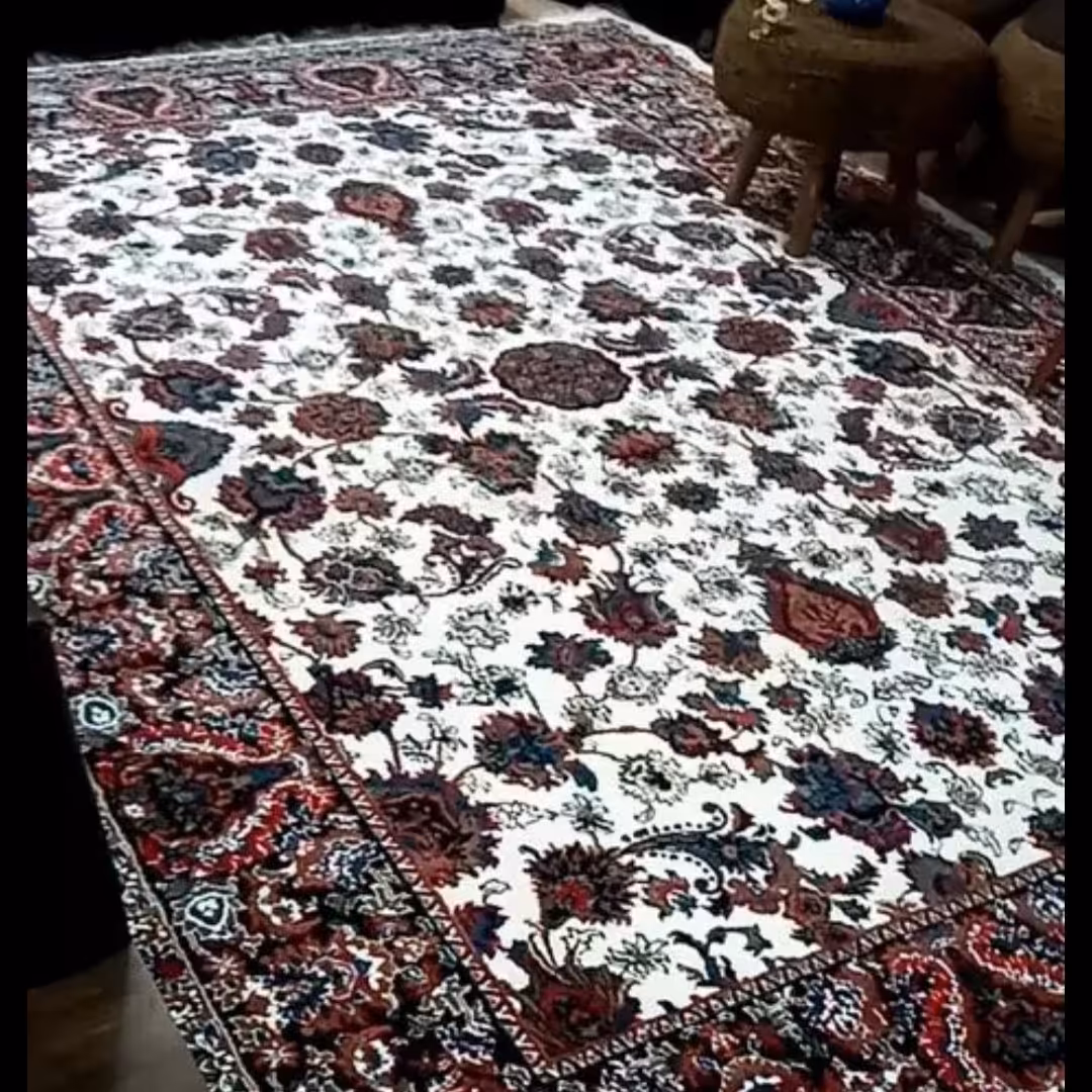 فرش ماشینی 2 عدد 9 متری440 بافت bcf طرح 23003 قیمت عالی طراحی مدرن رنگ ثابت بدون پرزدهی ارسال پس کرایه