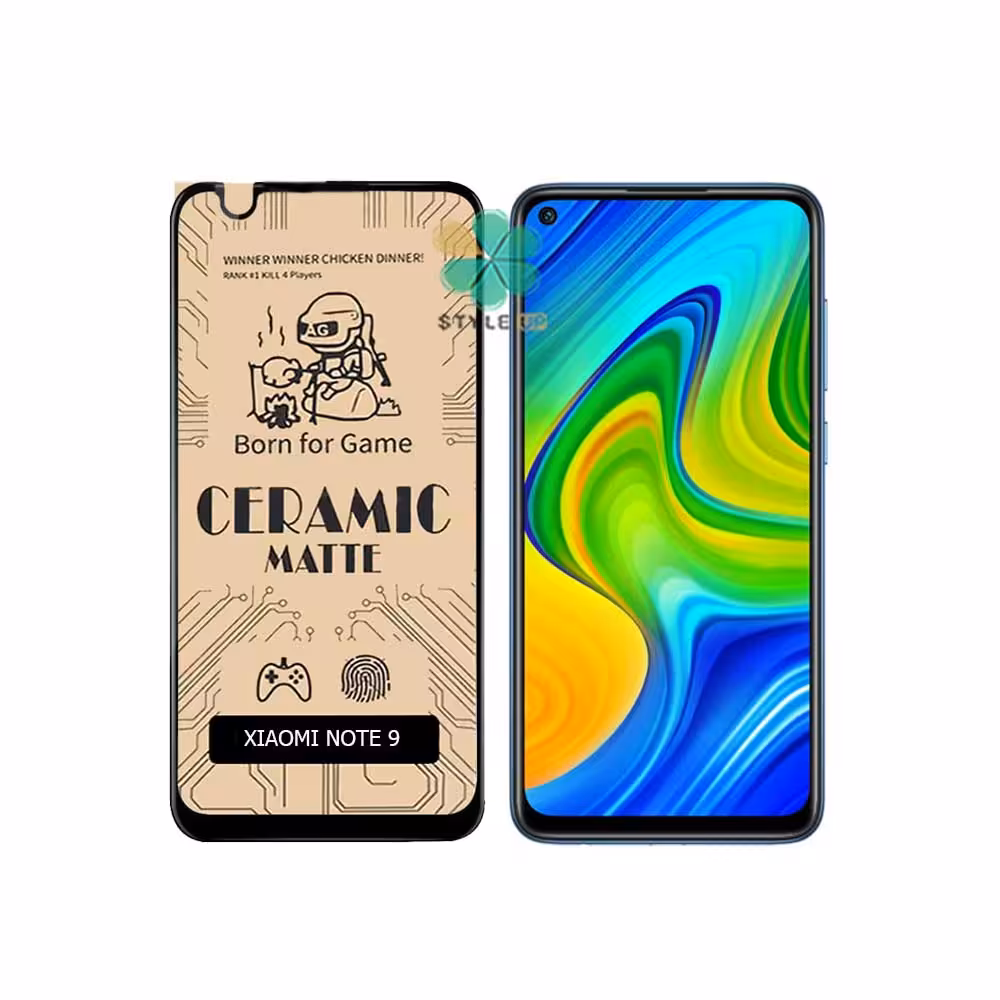 گلس سرامیکی مات گوشی شیائومی Xiaomi Redmi Note 9