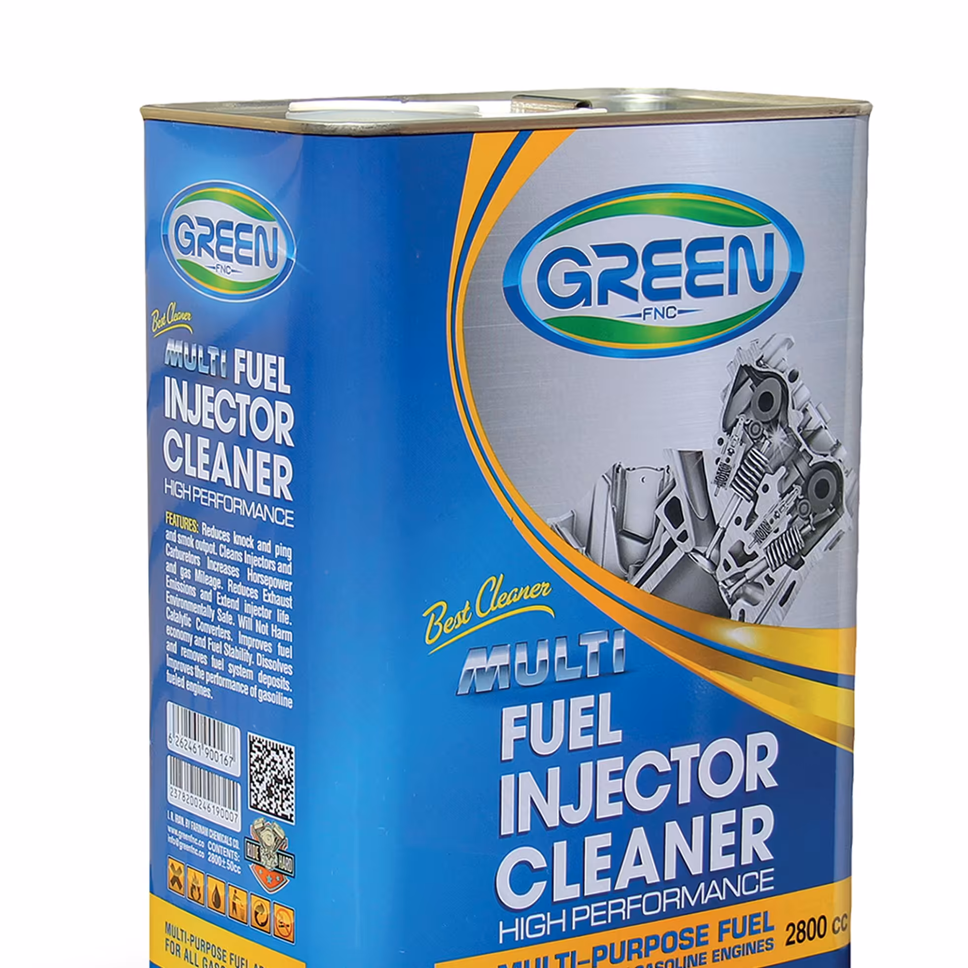 محلول انژکتورشوی 4 لیتری گرین