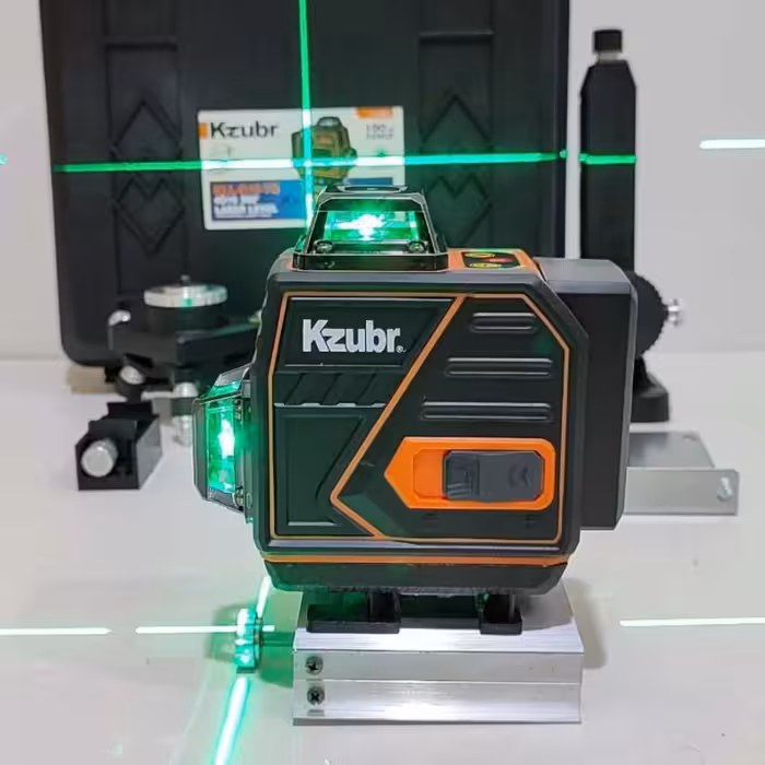 تراز لیزری زوبر 4 بعدی ریموت دار شارژی مدل Kzubr KLL-G-16-TQ