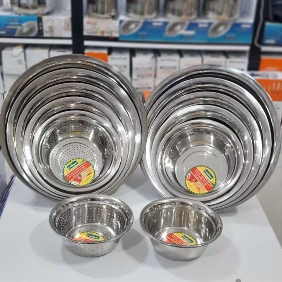 لگن 6 پارچه حک شده یونیک 