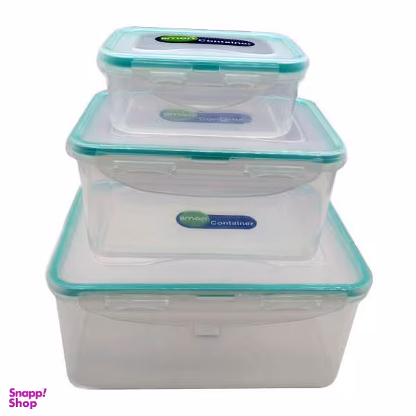 ظرف نگهدارنده لیمون بسته 3 عددی