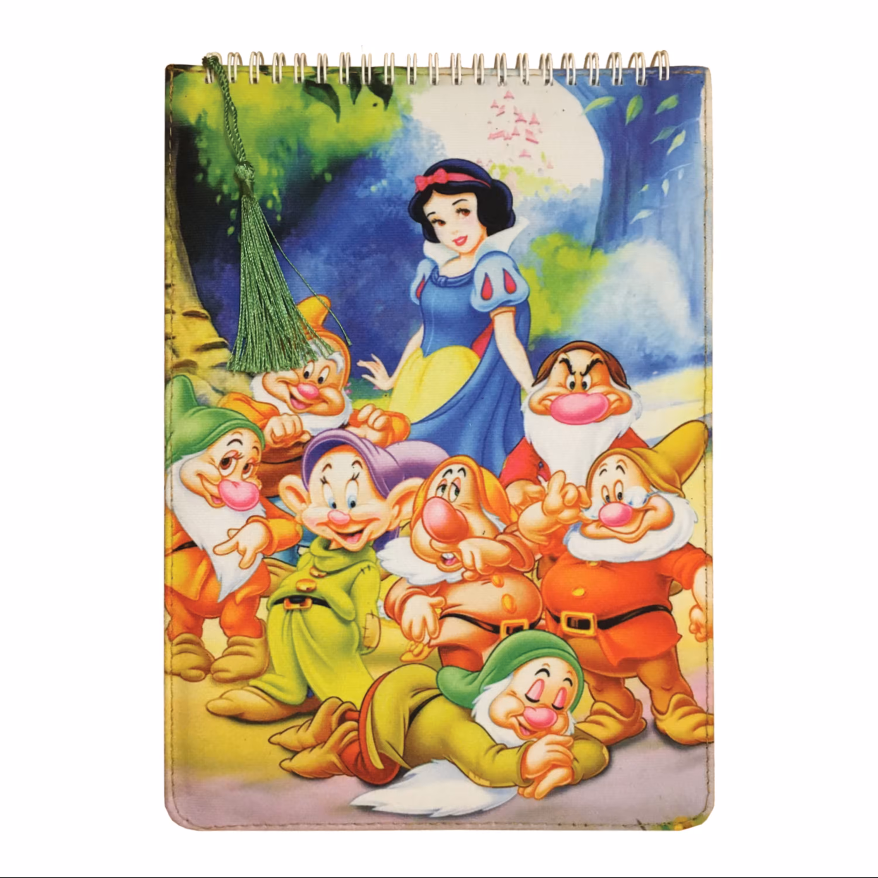 دفتر پارچه ای سفید برفی 80 برگ بدون خط سایز (A4) 30 در 22 با جلد بسیار جذاب 