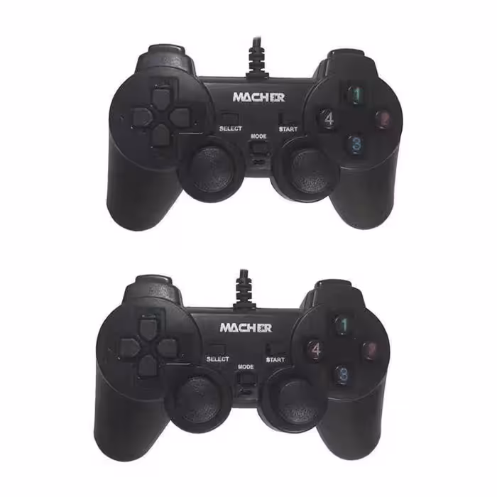 دسته بازی لپ تاپ یا کامپیوتر شوک دار بسته 2 عددی کیفیت A