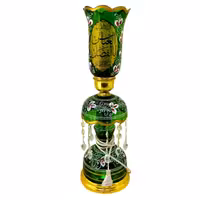 10279303-لاله شمعدانی کوچک ارتفاع 46 قطر دهانه 11-سبز یا عباس ع-کنار منبری هیئت