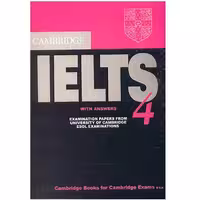 کتاب زبان  Cambridge IELTS 4
