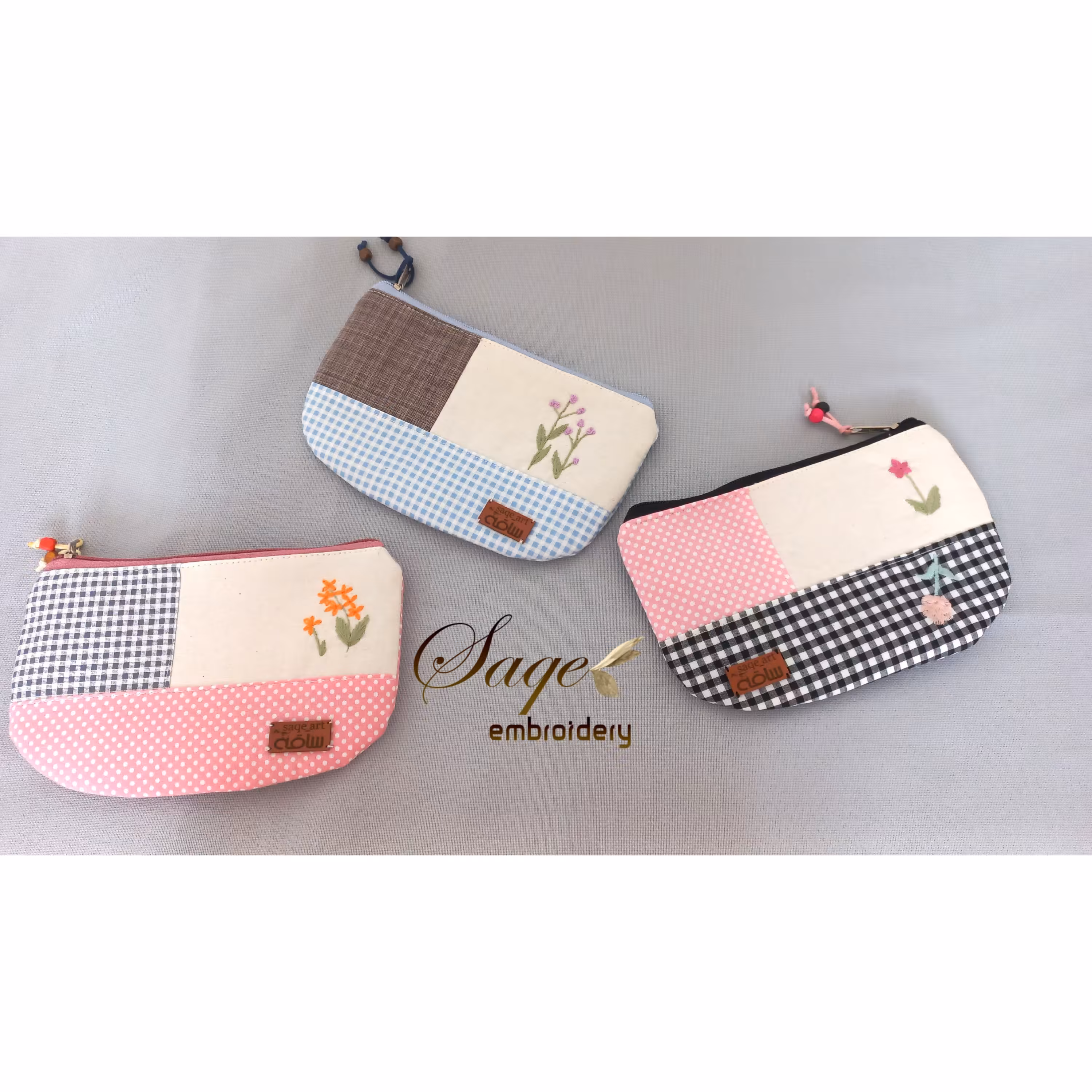 جامدادی گلدوزی