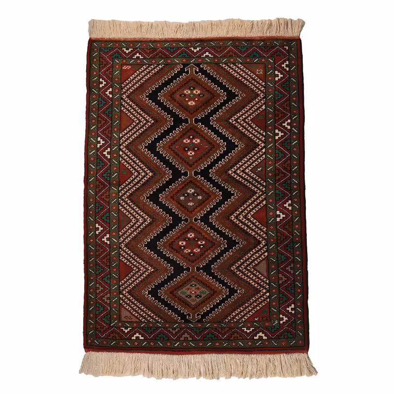 فرش دستباف سه متری طرح خراسان  کد 4020338