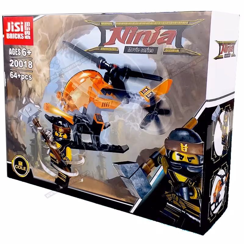 لگو نینجا شخصیت COLE جی سی کد 20018