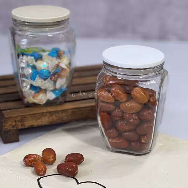 بانکه شیشه ای مدل هانا زیبا سایز 4