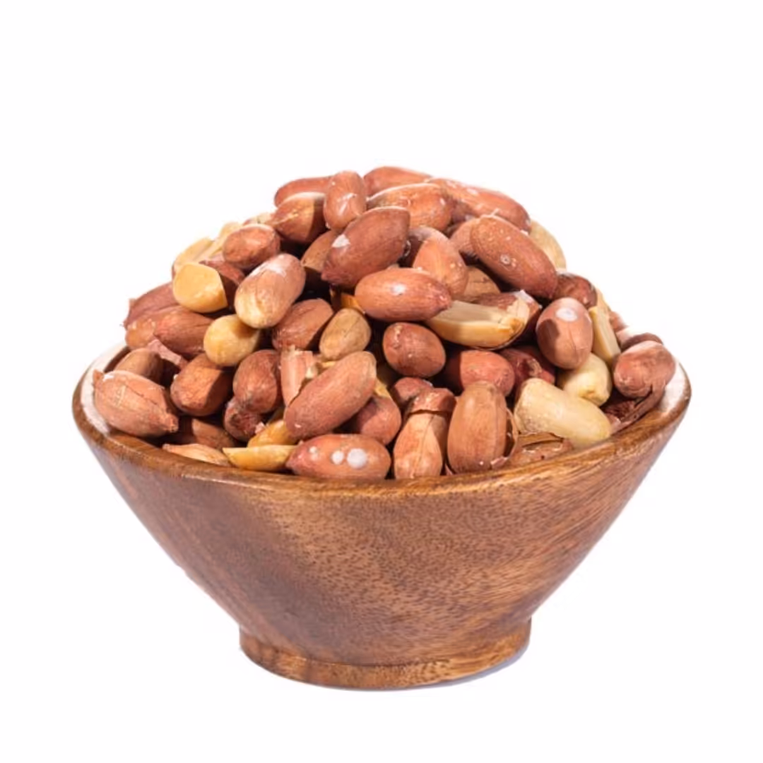 مغز بادام زمینی یک کیلویی عطاربانو