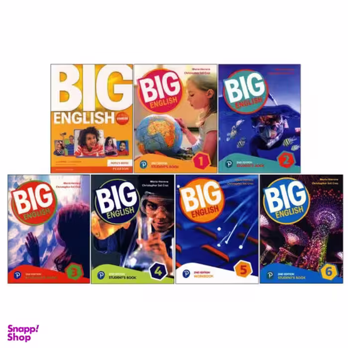 کتاب Big English اثر Mario Herrera and Christopher Sol Cruz انتشارات هدف نوین 7 جلدی