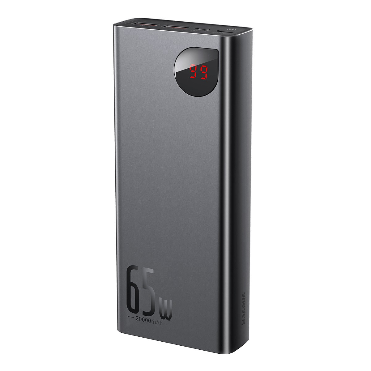 پاور بانک باسئوس مدل  Adaman Metal Digital Display 20000mAh - 65W
