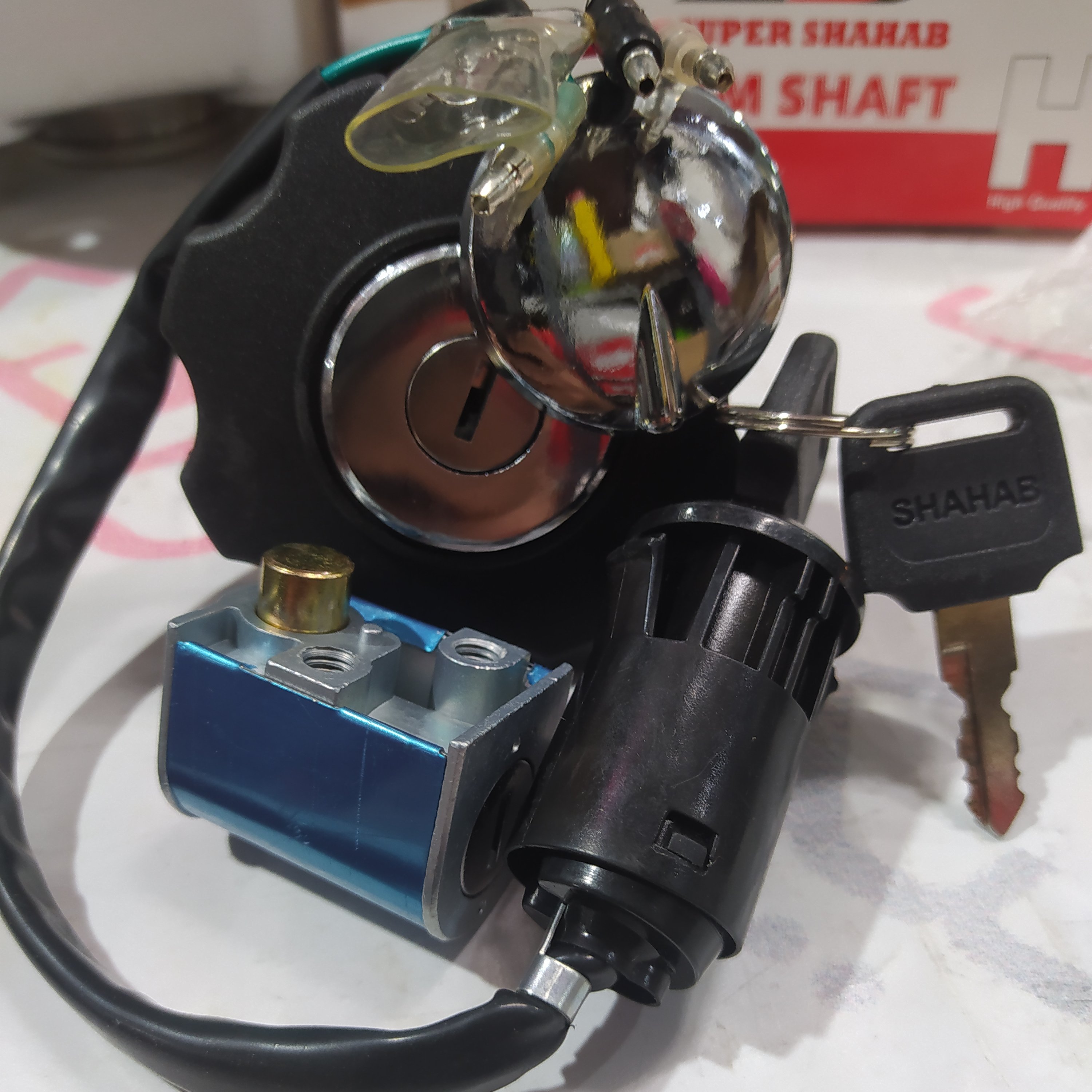ست سوییچ موتور هندا کامل فابریک شهاب کیفیت فوق العاده