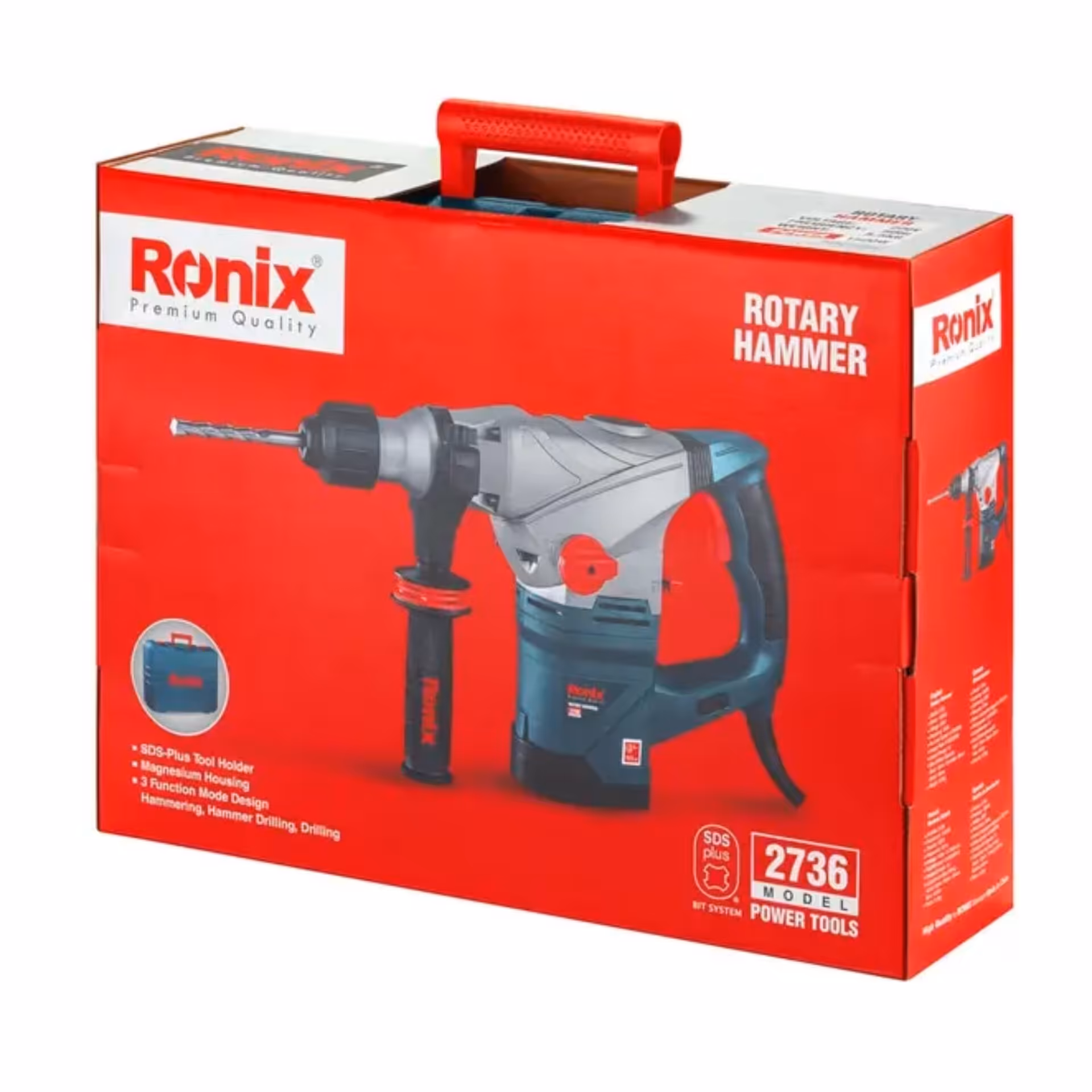 دریل بتن کن 2736 رونیکس 1500 وات 