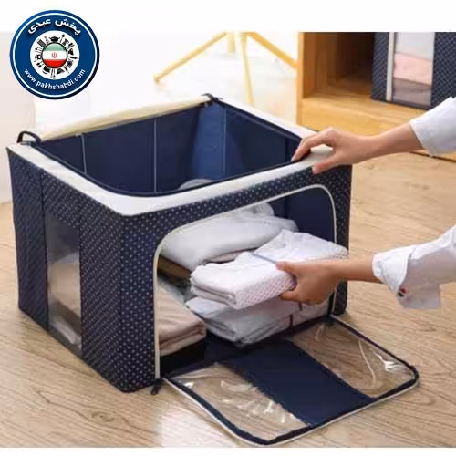 باکس لباس پارچه ای مدل اسکلت دار