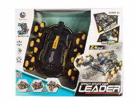 تانک کنترلی حرفه ای شارژی، موزیکال و چراغدار مدل دودزا با چرخش 360 درجه اسباب بازی