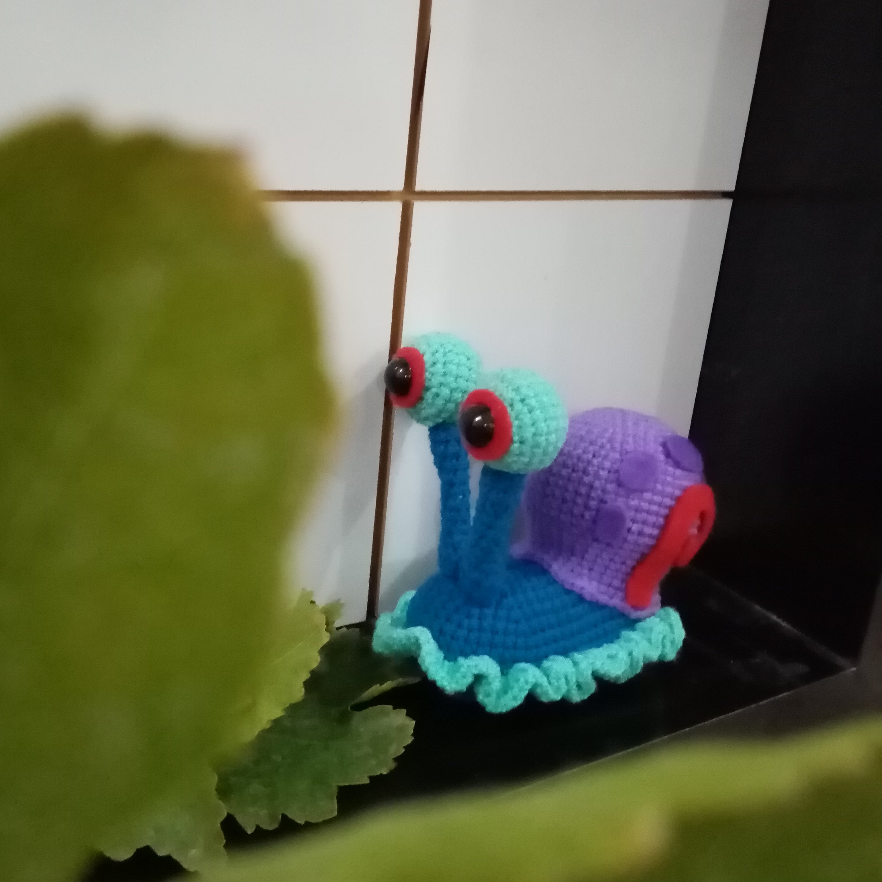 حلزون باب اسفنجی. گری