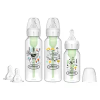 ست آغازین شیشه شیر طلقی باریک آپشن پلاس دکتر براونز DrBrowns WB