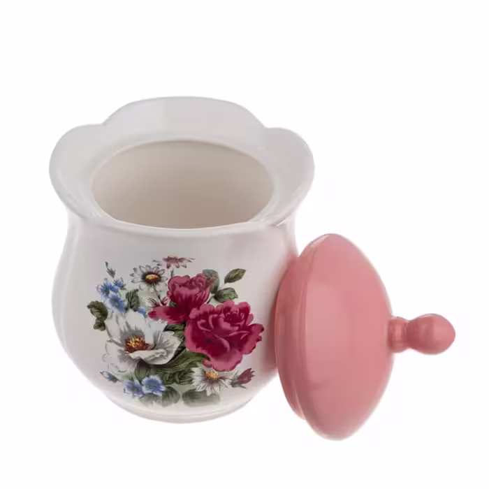 ست جاادویه 14 پارچه طرح گل کد 01
