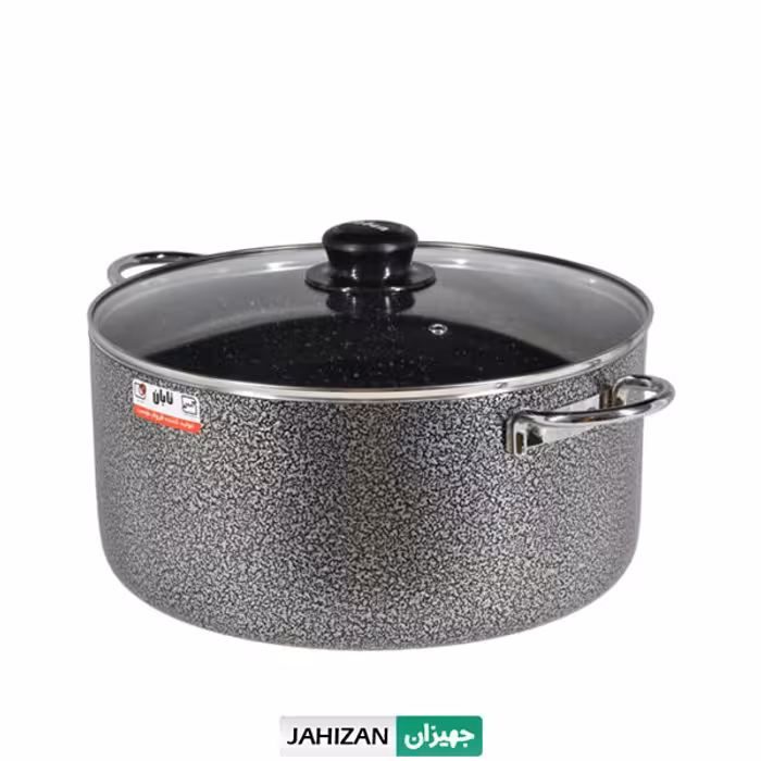 قابلمه تابان مدل چکشی درب پیرکس سایز 30