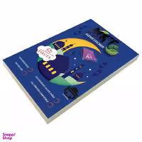 کاغذ A4 سوپر گلاسه پشت چسب دار MKT مدل براق کد M02 بسته 100 عددی