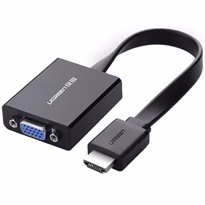 مبدل HDMI به VGA 3.5MM Audio Mirco USB converter یوگرین مدل MM103