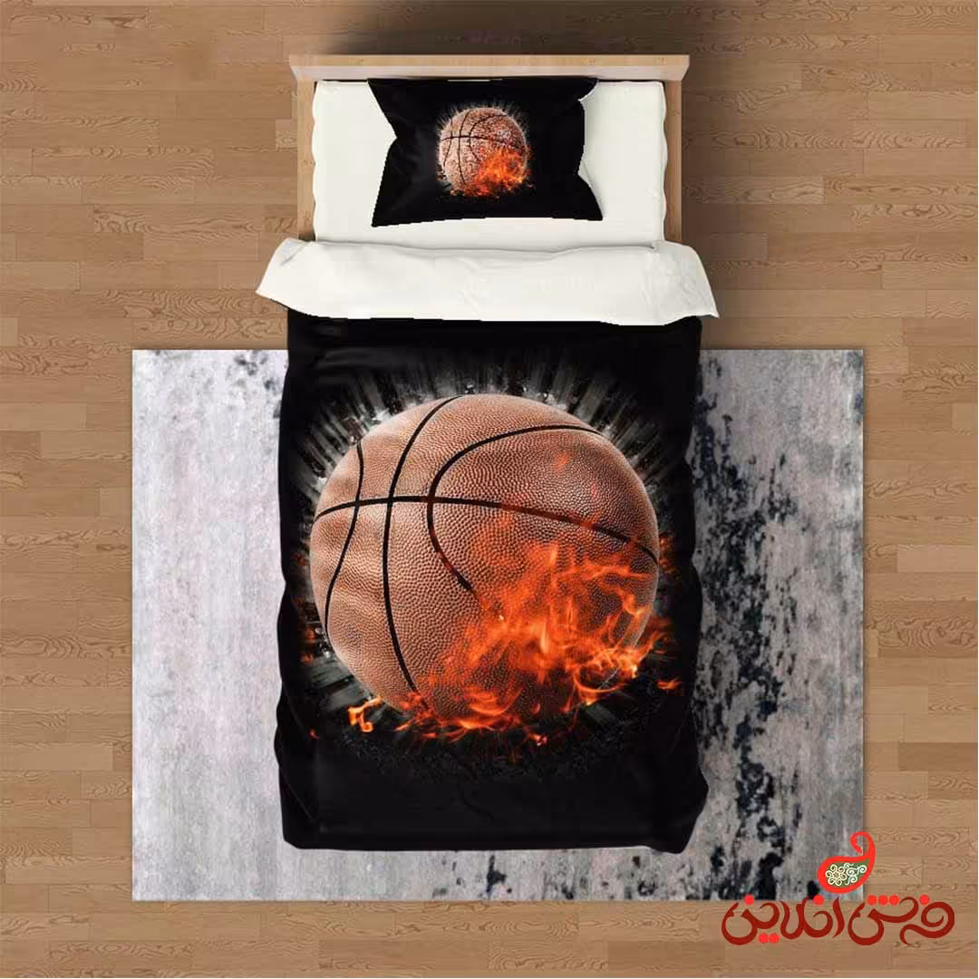 روتختی طرح توپ بسکتبال آتشین کد 2928