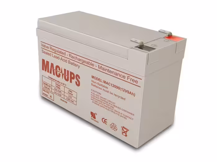 باتری یو پی اس مدل MAC 12090 فاراتل 12 ولت 9 آمپر ساعت
