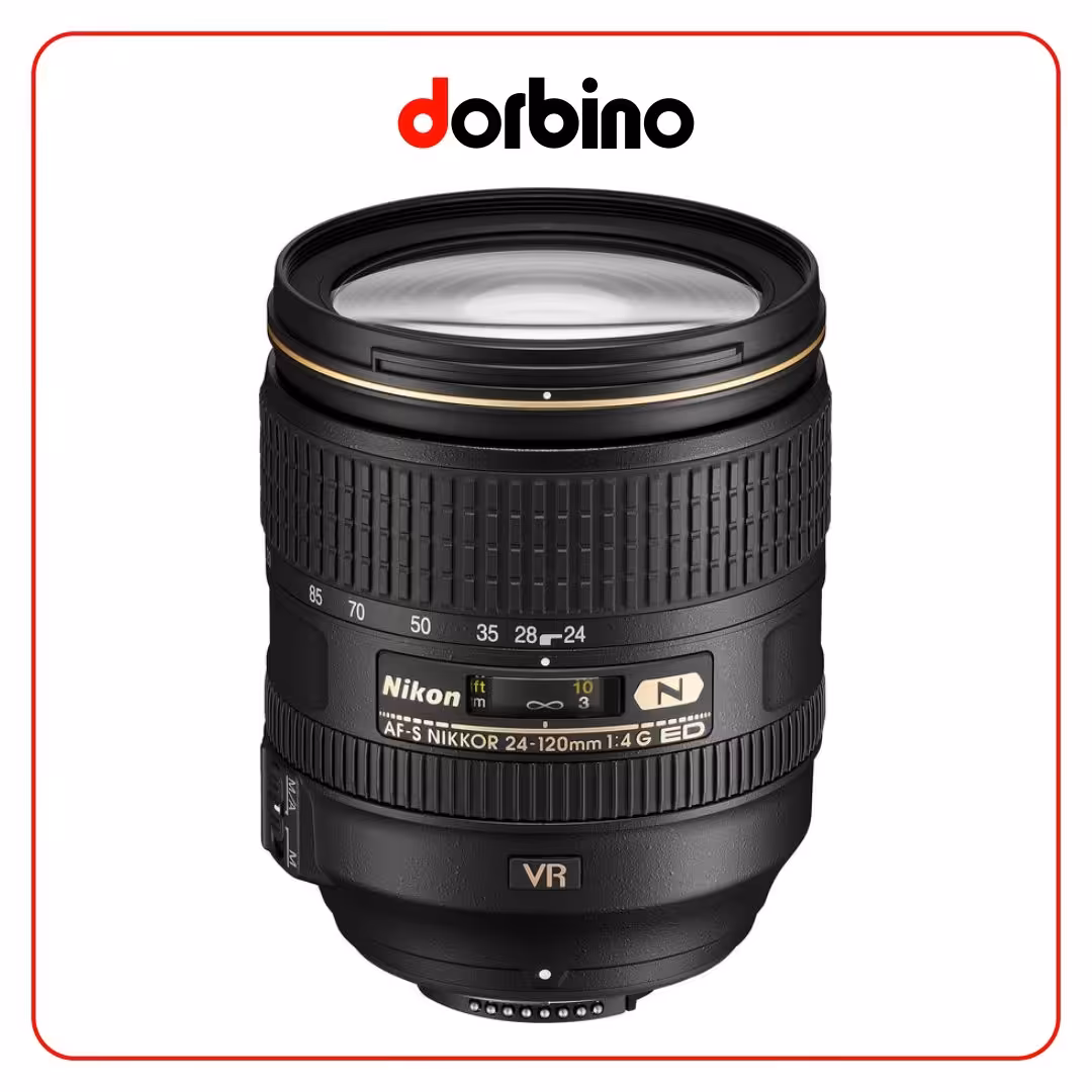 لنز نیکون Nikon AF-S NIKKOR 24-120mm f/4G ED VR Lens - فروشگاه دوربین دوربینو