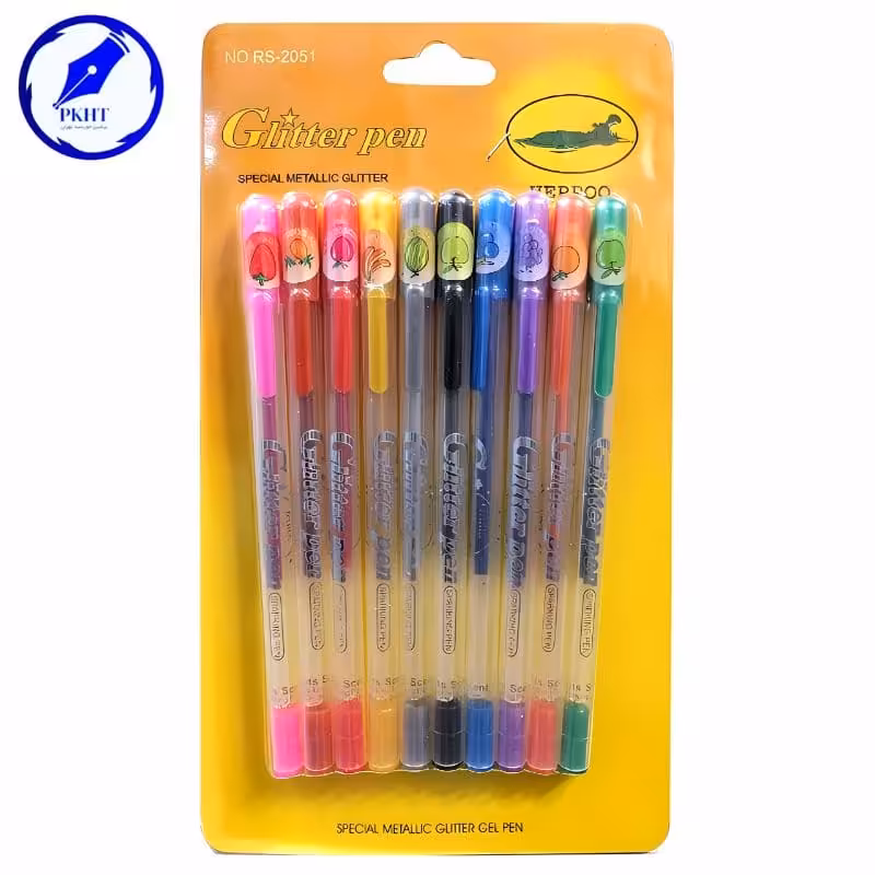 خودکار اکلیلی میوه ای 10 رنگ