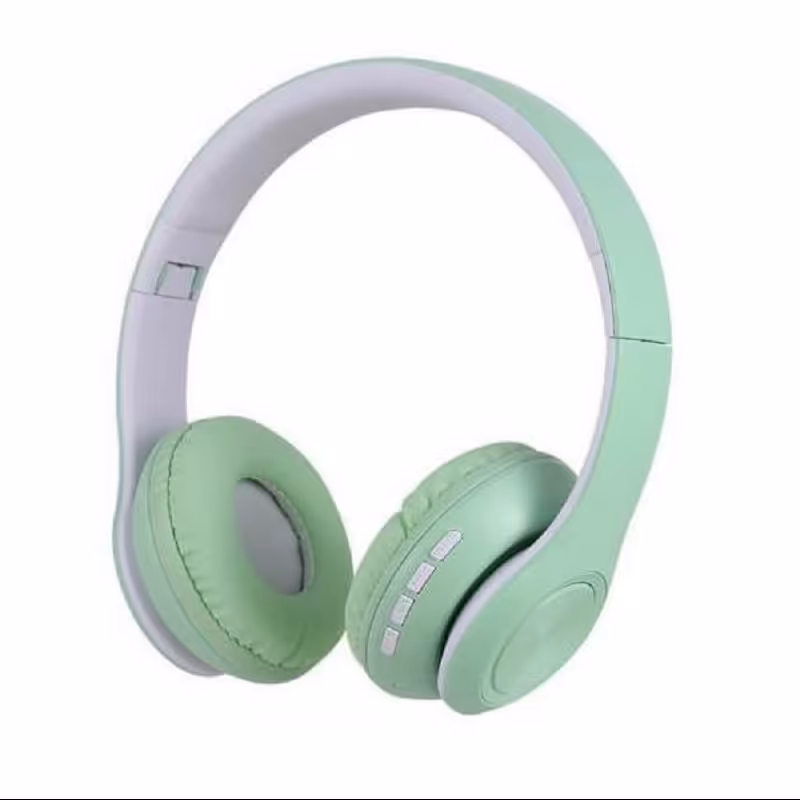 هدفون JBL مدل P68  وایرلس بلوتوث رنگ سبز مناسب مکالمه .گیمینگ و...