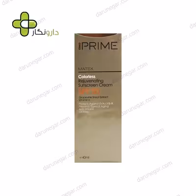 کرم ضد آفتاب جوان کننده پریم SPF50