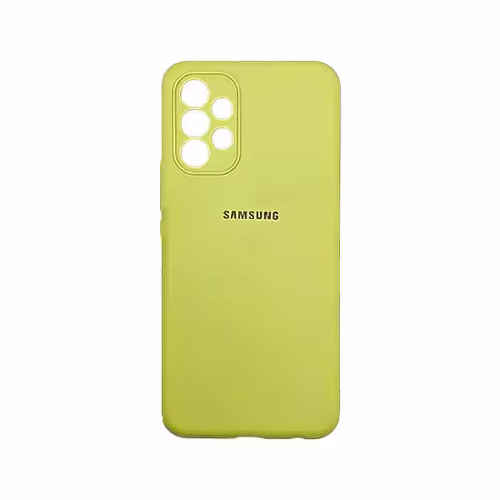 کاور سیلیکونی پاک کنی SAMSUNG A52 رنگ سبز روشن