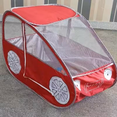 استخر توپ کودک مدل ماشینی(رنگ صورتی،سبز آبی)