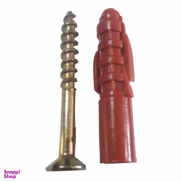 پیچ و رول پلاک مدل P4R100 مجموعه 100 عددی