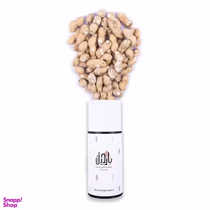 بادام زمینی برشته آستانه با پوست بارجیل