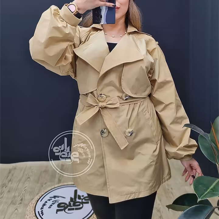 حراج بارونی در دو رنگ زرشکی و لیمویی با ارسال رایگان